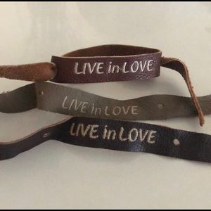 Live In Love bracelet